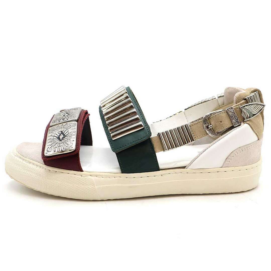 TOGA(トーガ)のTOGA PULLA トーガ プルラ BEAMS別注 19SS METAL SNEAKER SANDALS メタルスニーカーサンダル ホワイト 37 613302946880116 レディースの靴/シューズ(サンダル)の商品写真