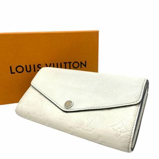 ルイヴィトン(LOUIS VUITTON)のルイヴィトン　W2　アンプラント　ポルトフォイユサラ　ホワイト　長財布　白(Tシャツ(半袖/袖なし))