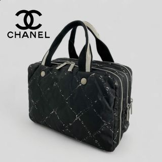 シャネル(CHANEL)の■シャネル CHANEL■ 旧トラベルライン 3ジップ開閉 ボストンバッグ(ハンドバッグ)