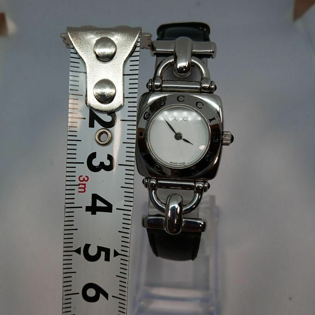 Gucci(グッチ)の720美品　グッチ　腕時計　ラウンド　クォーツ　6300L　ホースビット レディースのファッション小物(腕時計)の商品写真