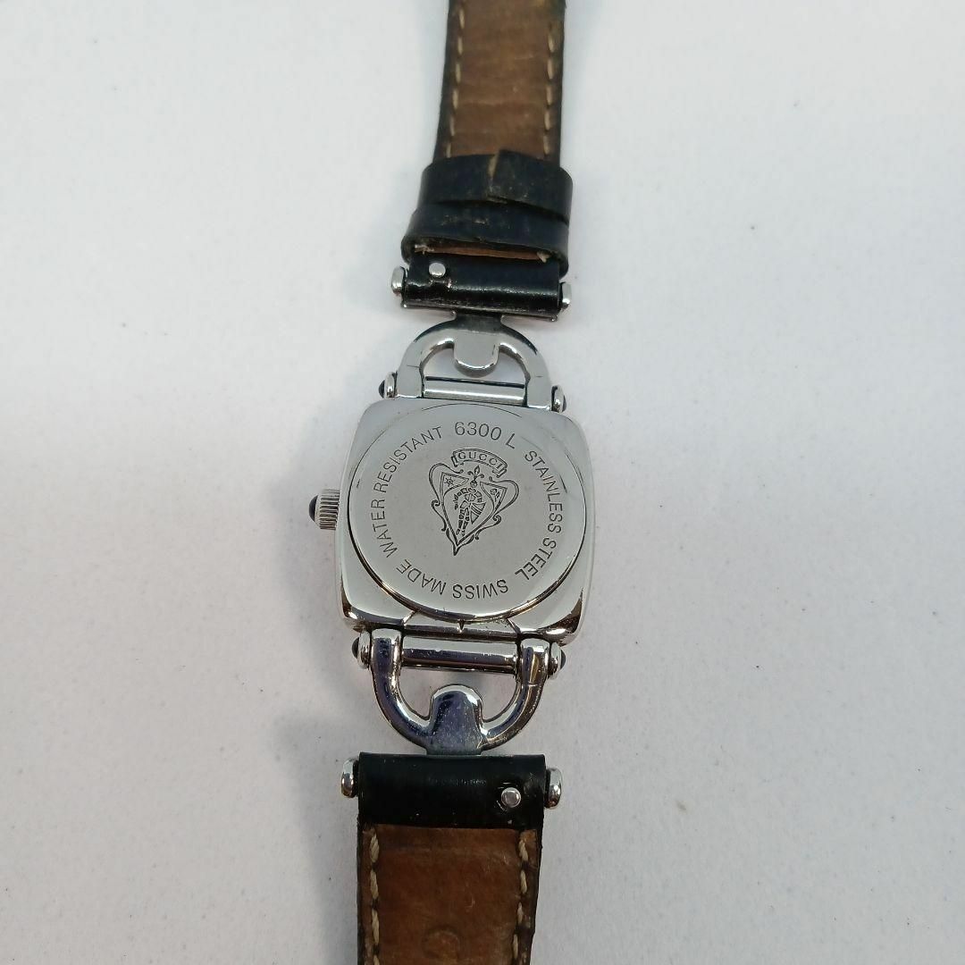Gucci(グッチ)の720美品　グッチ　腕時計　ラウンド　クォーツ　6300L　ホースビット レディースのファッション小物(腕時計)の商品写真