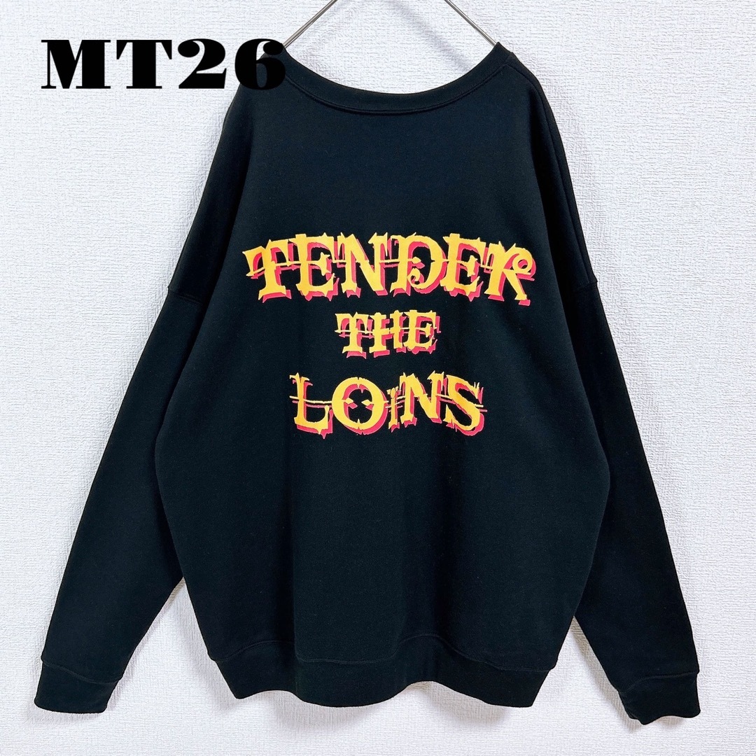 TENDERLOIN(テンダーロイン)の希少品！ TENDERLOIN スポンジ フリース PFP スウェット 黒黄 L メンズのトップス(スウェット)の商品写真