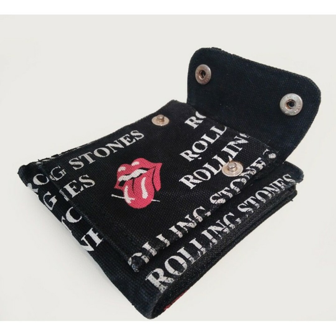 【希少】ローリングストーンズ　二つ折り財布　ベルクロ式 メンズのファッション小物(折り財布)の商品写真