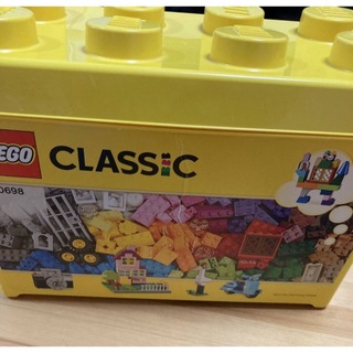 レゴ(Lego)のLEGO コンテナ　ケースのみ　箱　黄色　ボックス　Box 空箱　収納　レゴ(ケース/ボックス)