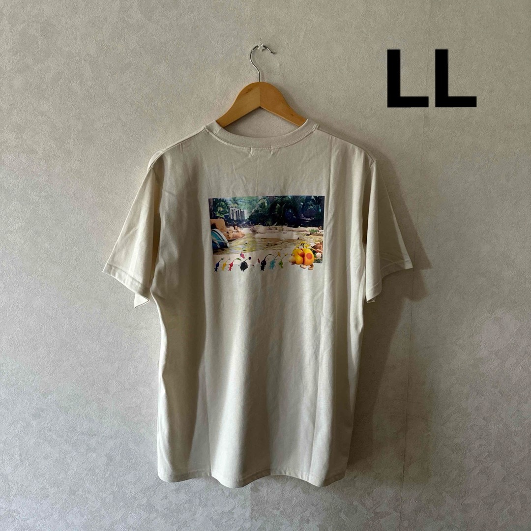 しまむら(シマムラ)のしまむら ピクミン ユニセックス Tシャツ LLサイズ メンズのトップス(Tシャツ/カットソー(半袖/袖なし))の商品写真