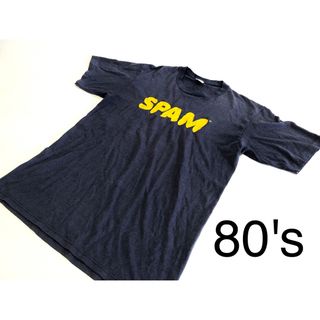 ジャージーズ(JERZEES)の【80's】SPAM 企業ロゴ プリントTシャツ / L(Tシャツ/カットソー(半袖/袖なし))