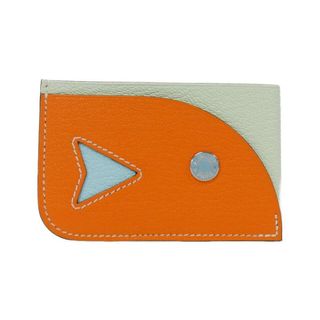 エルメス(Hermes)の【未使用品】エルメス POISSON 084483CK カードケース(名刺入れ/定期入れ)