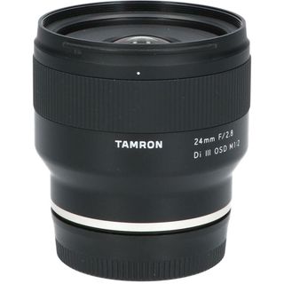 タムロン(TAMRON)のＴＡＭＲＯＮ　Ｅ２４ｍｍ　Ｆ２．８ＤＩ　Ⅲ　ＯＳＤ（Ｆ０５１ＳＦ）(レンズ(ズーム))