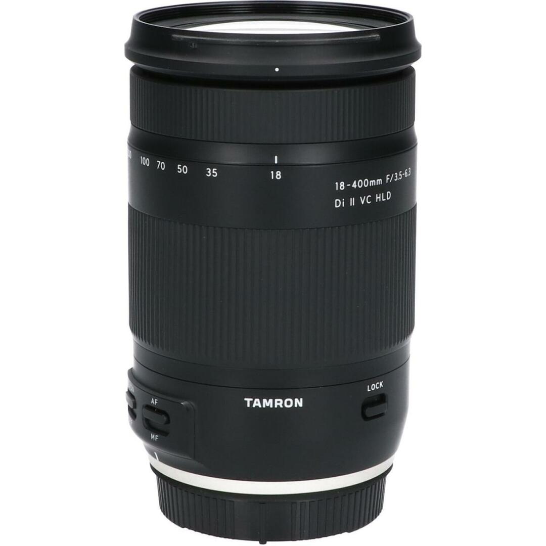 TAMRON(タムロン)のＴＡＭＲＯＮ　ＥＯＳ１８－４００ｍｍ　Ｆ３．５－６．３ＤｉＩＩ　ＶＣ スマホ/家電/カメラのカメラ(レンズ(ズーム))の商品写真