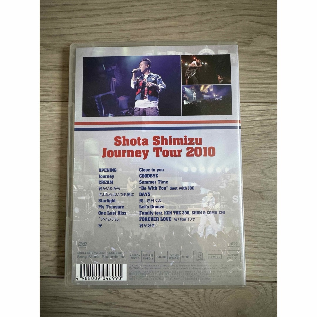 清水翔太　LIVEDVD Journey Tour エンタメ/ホビーのDVD/ブルーレイ(ミュージック)の商品写真