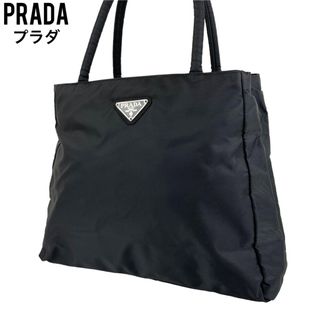 ✨良品　PRADA プラダ　トートバッグ　ブラック　テスートナイロン　ブラック