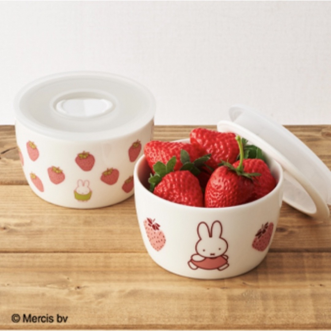 miffy(ミッフィー)のミッフィー フードストッカー 保存容器 タッパー 食器 新品未使用未開封品 インテリア/住まい/日用品のキッチン/食器(容器)の商品写真