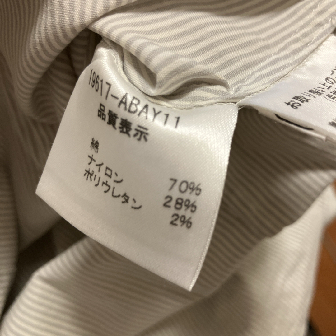 FOXEY(フォクシー)のフォクシー　ストライプシャツ　38 レディースのトップス(シャツ/ブラウス(半袖/袖なし))の商品写真