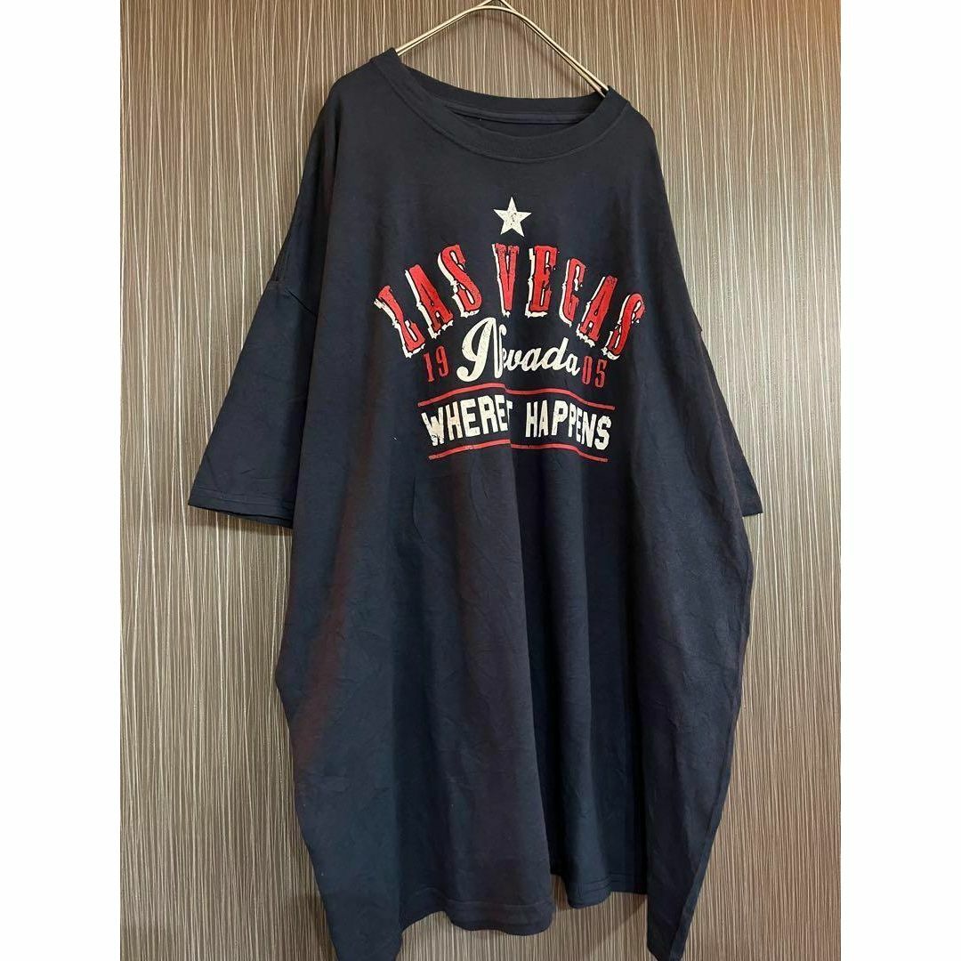 【vintage品】プリントTシャツ　古着男子　コットン100%オーバーサイズ メンズのトップス(Tシャツ/カットソー(半袖/袖なし))の商品写真