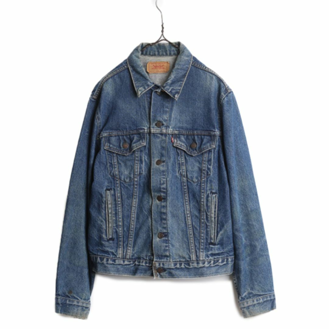 Levi's(リーバイス)の90s USA製 リーバイス 70506 0216 デニム ジャケット 42 メンズ M 程 90年代 オールド Levis ジージャン ブルゾン ポケット付き ジャンパー メンズのジャケット/アウター(Gジャン/デニムジャケット)の商品写真