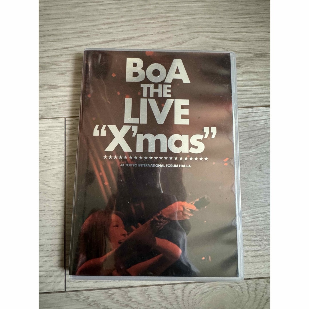 【中古品】BoA/BoA THE LIVE\"X'mas\" DVD エンタメ/ホビーのDVD/ブルーレイ(ミュージック)の商品写真