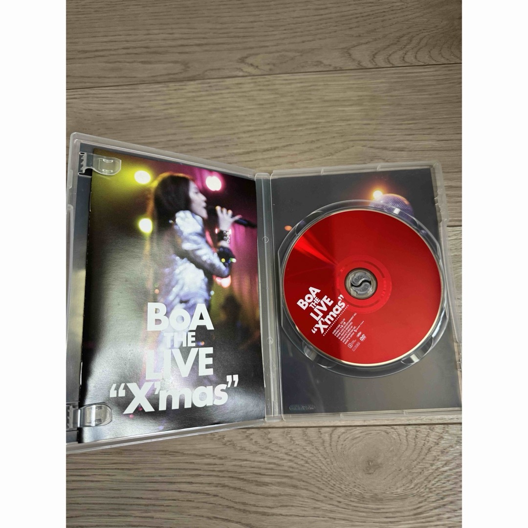 【中古品】BoA/BoA THE LIVE\"X'mas\" DVD エンタメ/ホビーのDVD/ブルーレイ(ミュージック)の商品写真