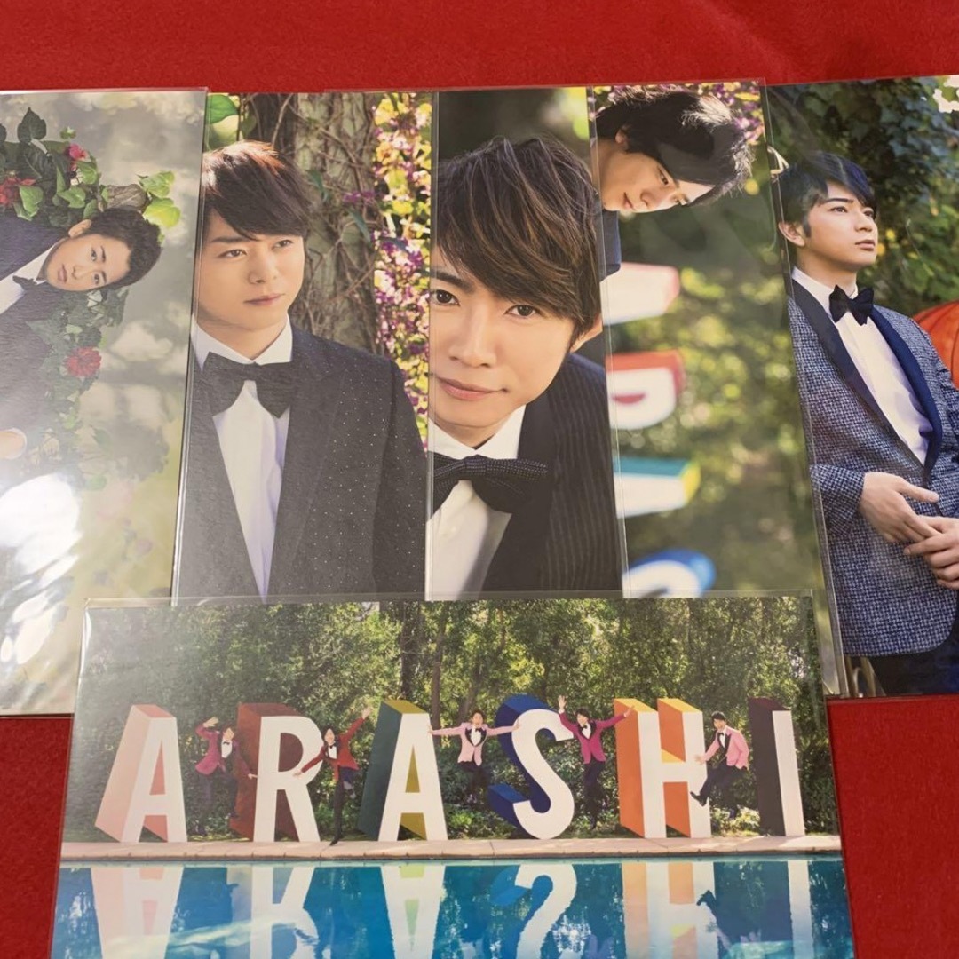 嵐(アラシ)の嵐を旅する展覧会　アートカード　6点 エンタメ/ホビーのタレントグッズ(アイドルグッズ)の商品写真