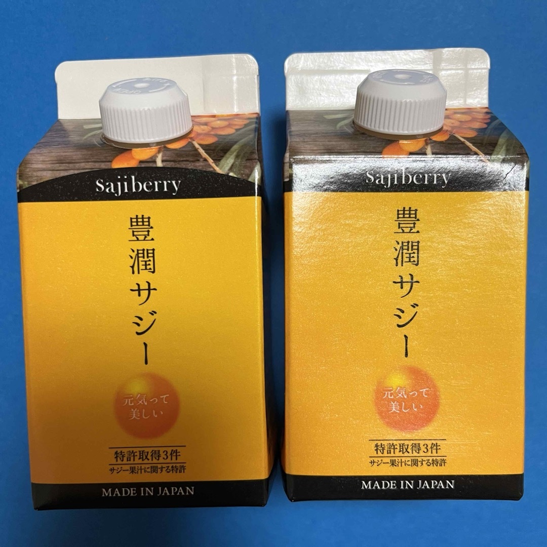 Finess(フィネス)の新品　フィネス豊潤サジー300ml×２本 コスメ/美容のダイエット(ダイエット食品)の商品写真