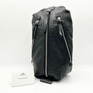 コーチ(COACH)のX427【美品】コーチ／トンプソン　ボディ・スリング・ショルダーバッグ　レザー(ボディーバッグ)