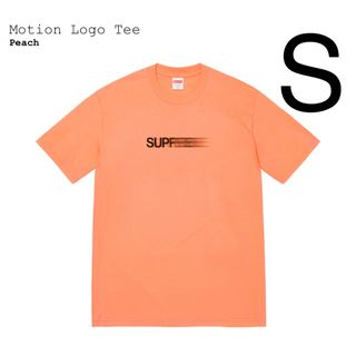 シュプリーム(Supreme)のSサイズ supreme motion logo tee ピーチ(Tシャツ/カットソー(半袖/袖なし))