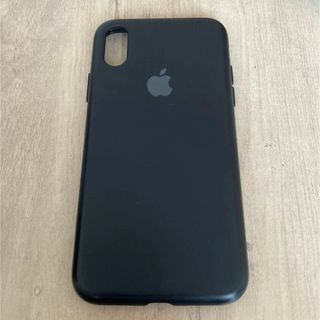 アップル(Apple)のiPhone X XS用　純正シリコンケース(iPhoneケース)