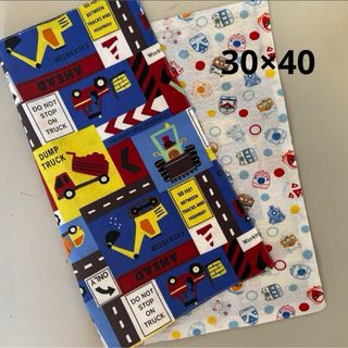 リバーシブルランチョンマット♡約30×40(外出用品)