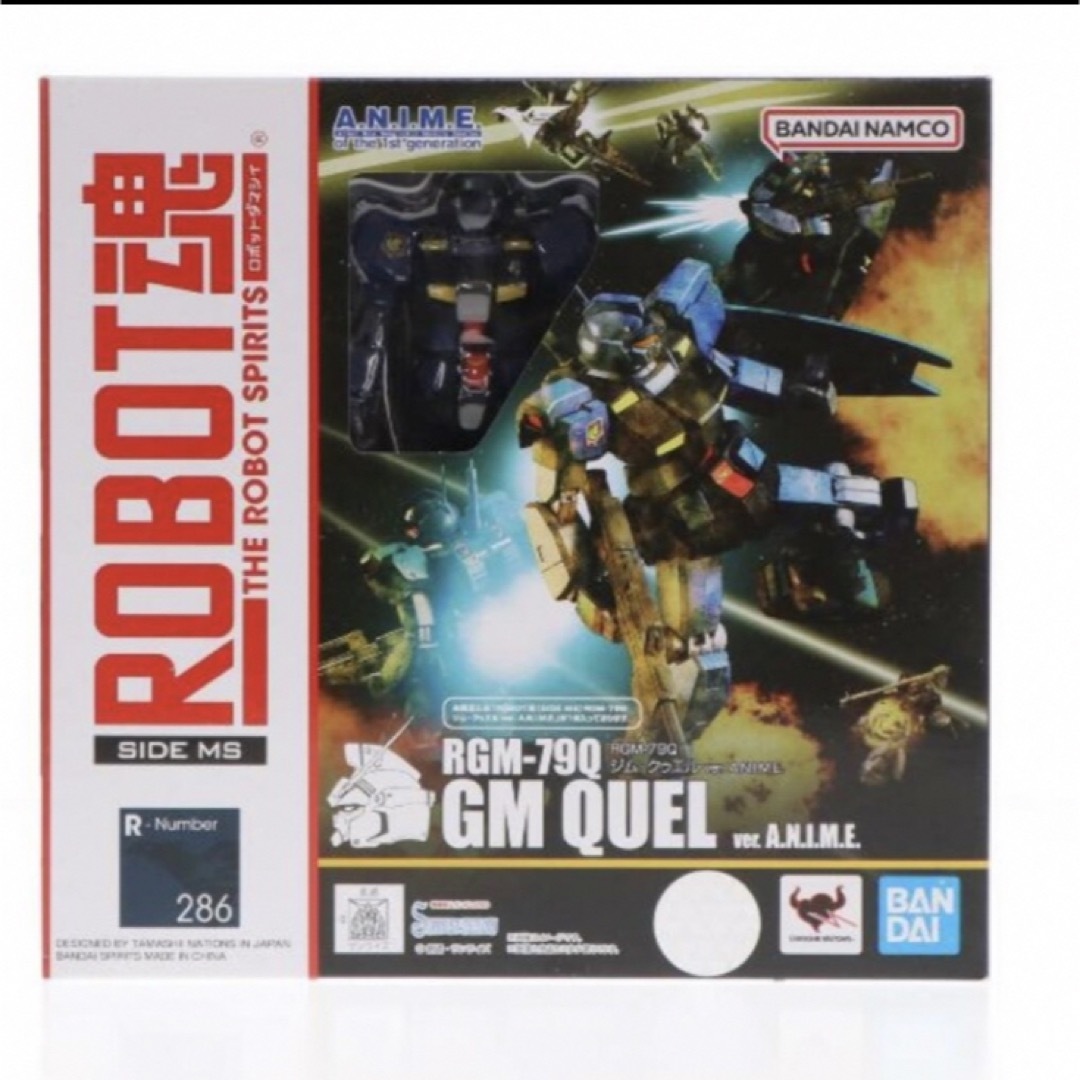 BANDAI(バンダイ)のロボット魂　RGM-79Q ジム・クゥエル ver. A.N.I.M.E. エンタメ/ホビーのフィギュア(アニメ/ゲーム)の商品写真