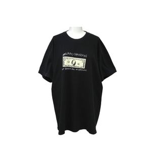 シュプリーム(Supreme)のSupreme シュプリーム スペンドイットＴシャツ 半袖 2021年AW $10 メリークリスマス コットン ブラック L 美品 中古 62021(Tシャツ(半袖/袖なし))