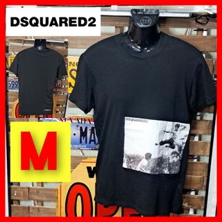 DSQUARED2 - ディースクエアード　燃えよドラゴン　ブルースリー　プリント　半袖Tシャツ　Ｍ