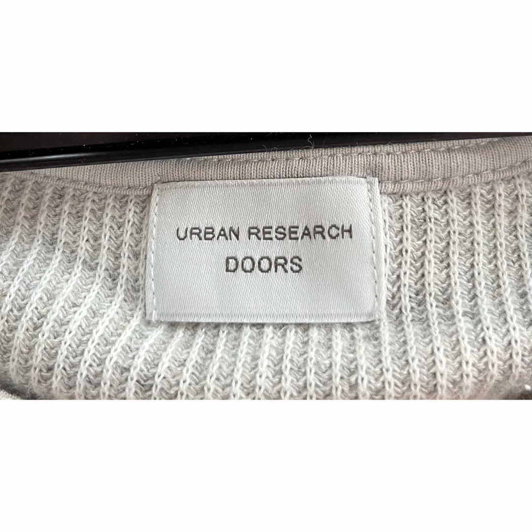 URBAN RESEARCH DOORS(アーバンリサーチドアーズ)のアーバンリサーチドアーズ doors コットンリネンボートネック 美品 レディースのトップス(カットソー(半袖/袖なし))の商品写真