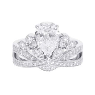 CHAUMET - ショーメ リング ジョセフィーヌ エグレット アンぺリアル ダイヤモンド 中石1.53ct Pt950 リングサイズ52 082978 GIA鑑定書付き