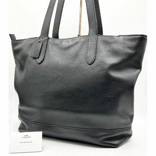 COACH - X422【コーチ】ハミルトン　ビジネス　トートバッグ　レザー　本革　A4収納　黒