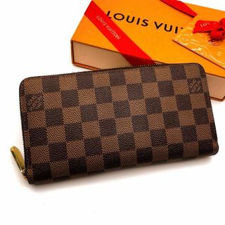 ルイヴィトン(LOUIS VUITTON)の【S級極美品】ルイヴィトン ダミエ ジッピーウォレット ラウンド 長財布(財布)