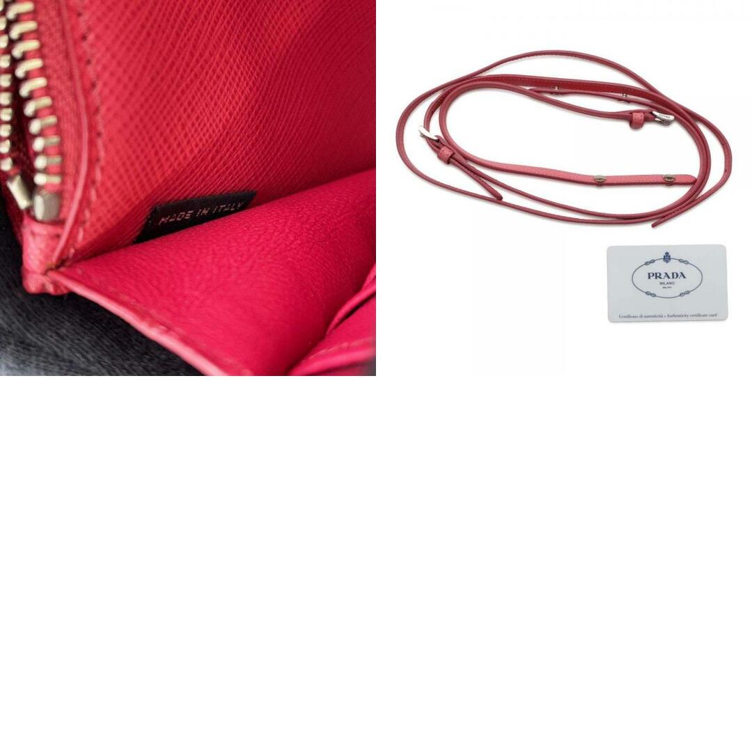 PRADA(プラダ)のプラダ ショルダーウォレット サフィアーノ BT1020 PRADA ポシェット 財布 レディースのファッション小物(財布)の商品写真