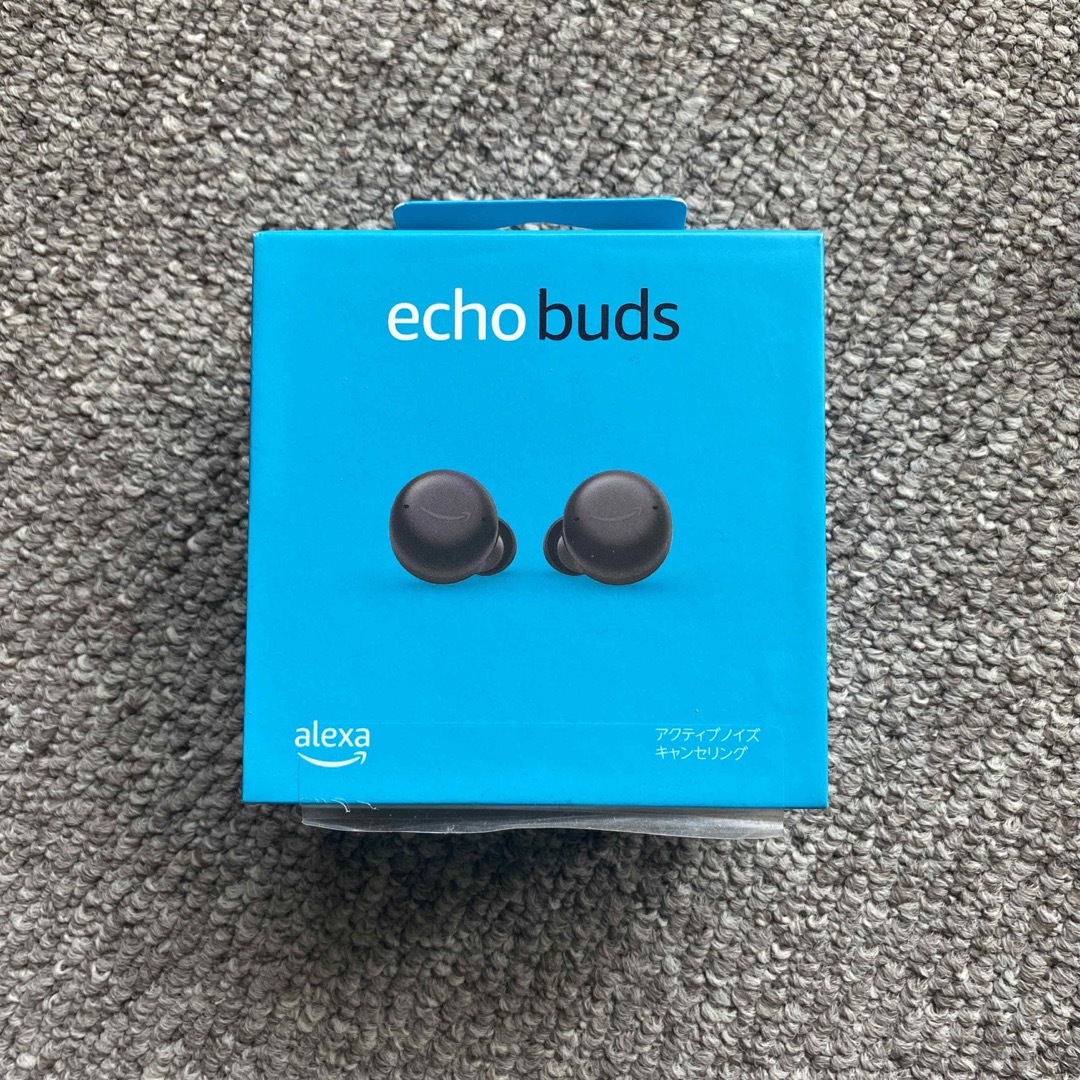 Amazon(アマゾン)のAmazon｜アマゾン 完全ワイヤレスイヤホン Echo Buds エコーバッズ スマホ/家電/カメラのオーディオ機器(ヘッドフォン/イヤフォン)の商品写真