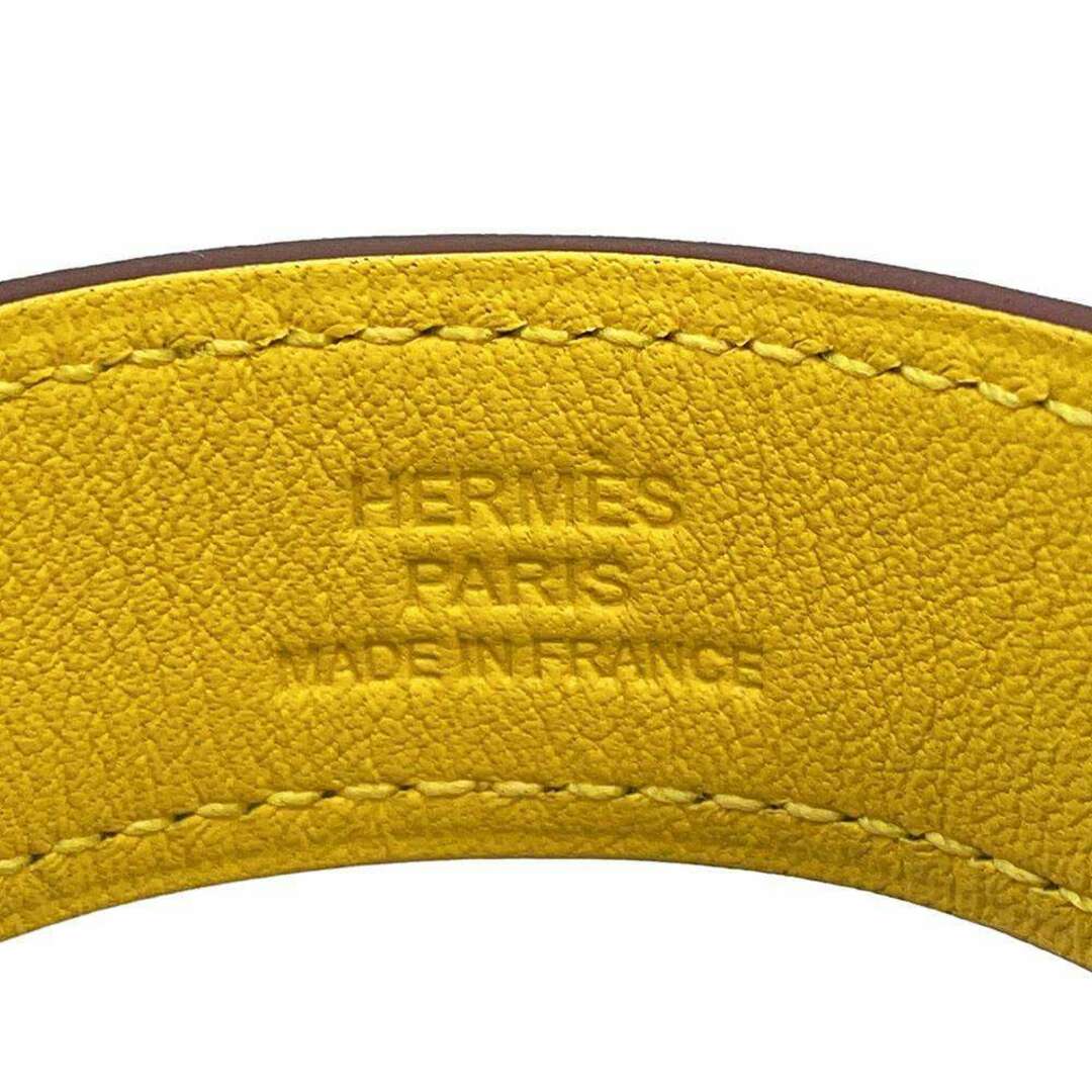 Hermes(エルメス)のエルメス ピアス メドール ピクニック GM ジョーヌプッサン ヴォーバレニア/柳 HERMES アクセサリー レディースのアクセサリー(ピアス)の商品写真