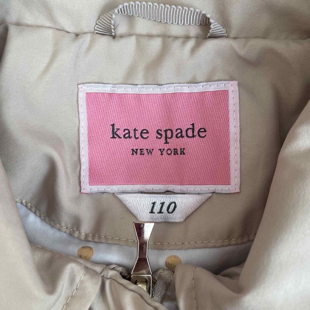 kate spade new york(ケイトスペードニューヨーク)のkate spade NEW YORK  スプリングコート　110㎝ キッズ/ベビー/マタニティのキッズ服女の子用(90cm~)(コート)の商品写真