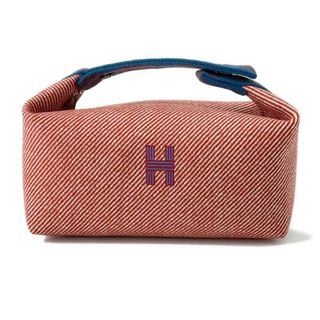 エルメス(Hermes)のエルメス ポーチ ブリッド・ア・ブラックPM Hナッテ トメット/シルバー金具 キャンバス HERMES(ポーチ)