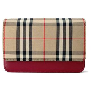 BURBERRY - バーバリー ショルダーバッグ チェック キャンバス BURBERRY バッグ