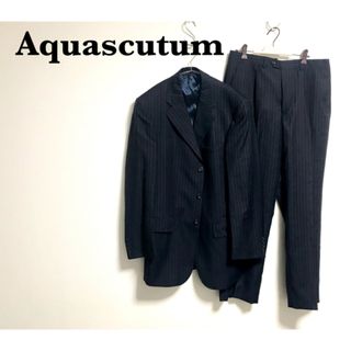 アクアスキュータム(AQUA SCUTUM)のAquascutum セットアップ ジャケット スラックス  モード 古着 (セットアップ)