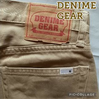 ドゥニーム(DENIME)の◆美品【DENIME GEAR／ドュニーム ギア】ピケパンツ、28、ベージュ(チノパン)