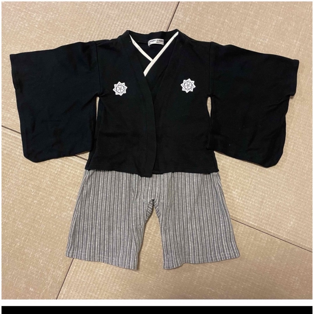 さくらんぼ様専用　ベビー袴 キッズ/ベビー/マタニティのベビー服(~85cm)(和服/着物)の商品写真