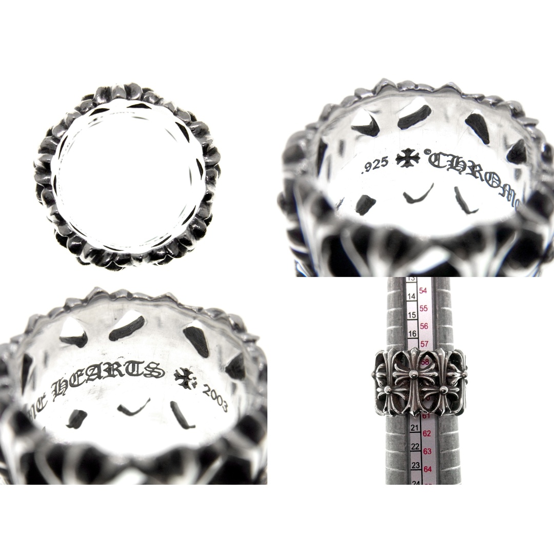 Chrome Hearts(クロムハーツ)のクロムハーツ CHROME HEARTS ■ 【 CEMETERY 】 セメタリー クロス シルバー リング　32641 メンズのアクセサリー(リング(指輪))の商品写真