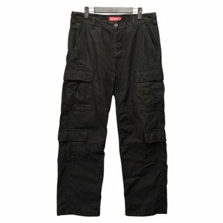 シュプリーム(Supreme)のSUPREME シュプリーム Cargo Pant カーゴパンツ 品タグ欠損 ブラック サイズ32 正規品 / 33938(ワークパンツ/カーゴパンツ)