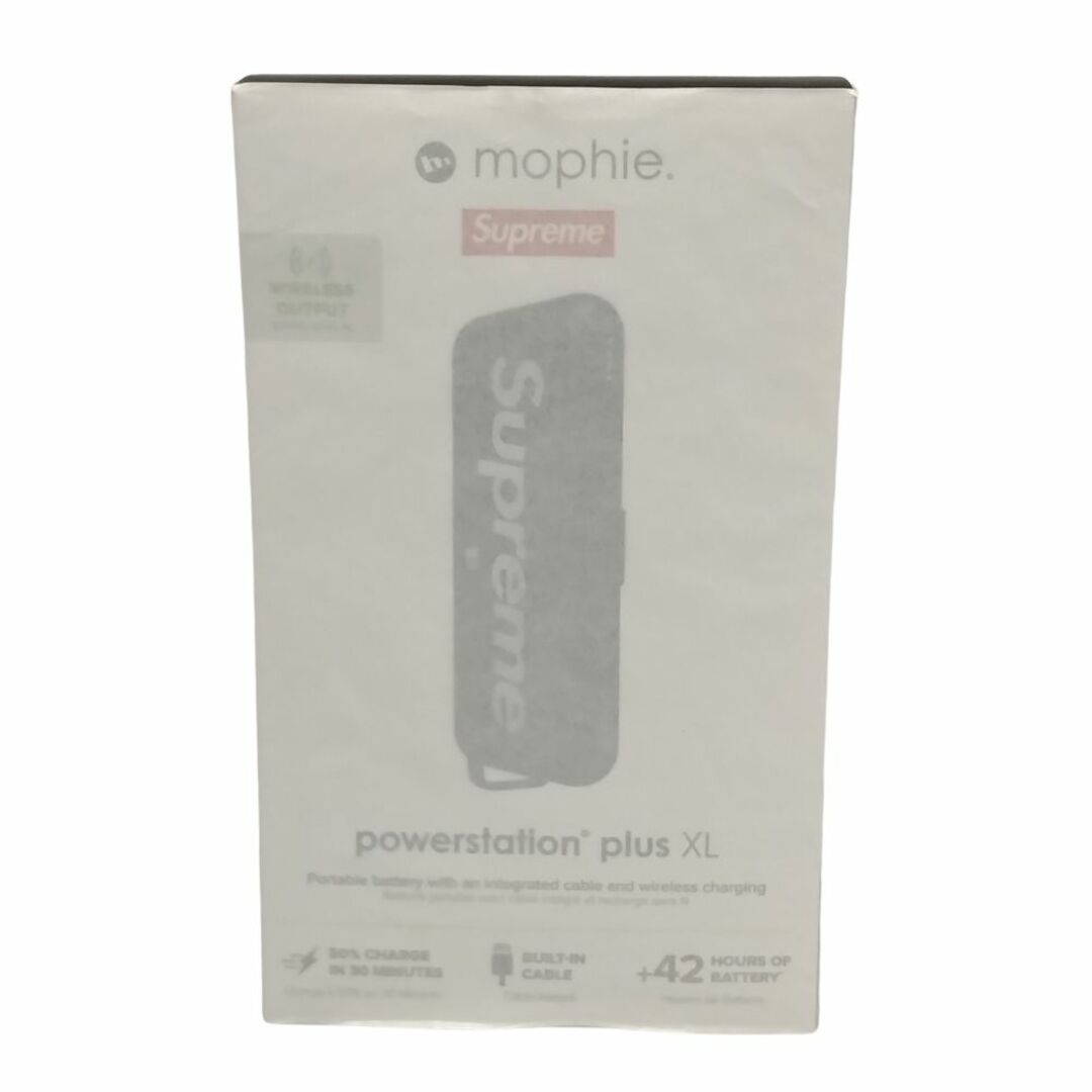 Supreme(シュプリーム)のSUPREME シュプリーム mophie powerstation Plus XL ワイヤレスモバイルバッテリー 充電器 ブラック 正規品 / 34007 メンズのファッション小物(その他)の商品写真