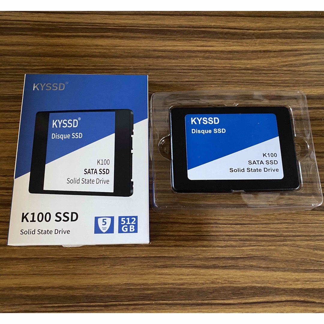 SSD KYSSD  k100  512GB スマホ/家電/カメラのPC/タブレット(PCパーツ)の商品写真