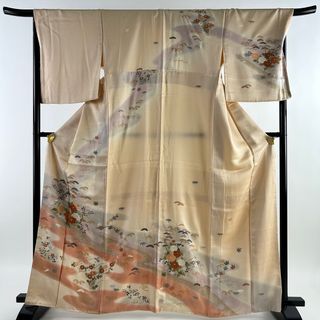 訪問着 身丈166cm 裄丈68cm 正絹 秀品 【中古】(着物)