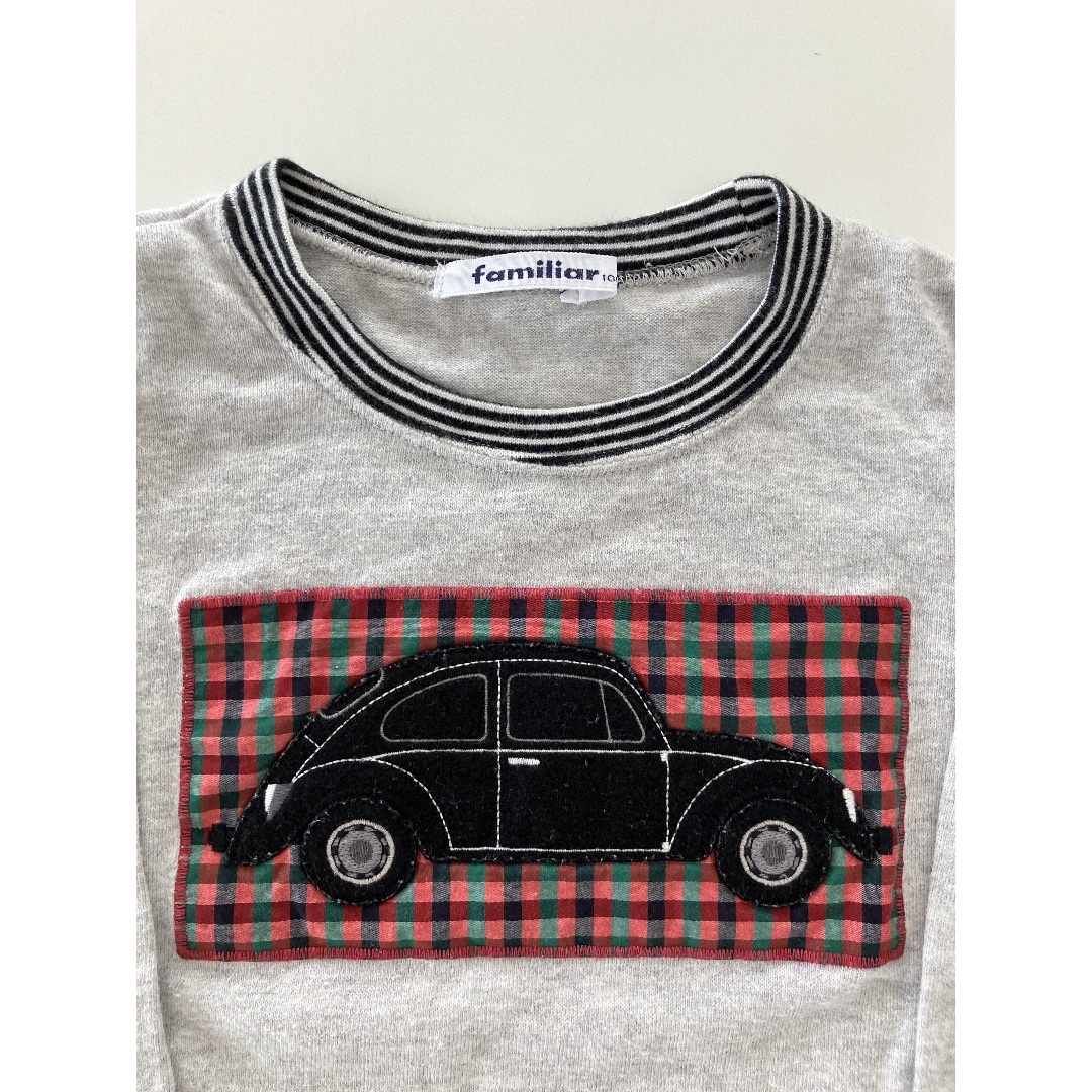 familiar(ファミリア)のファミリア　長袖Tシャツ 100cm キッズ/ベビー/マタニティのキッズ服男の子用(90cm~)(Tシャツ/カットソー)の商品写真