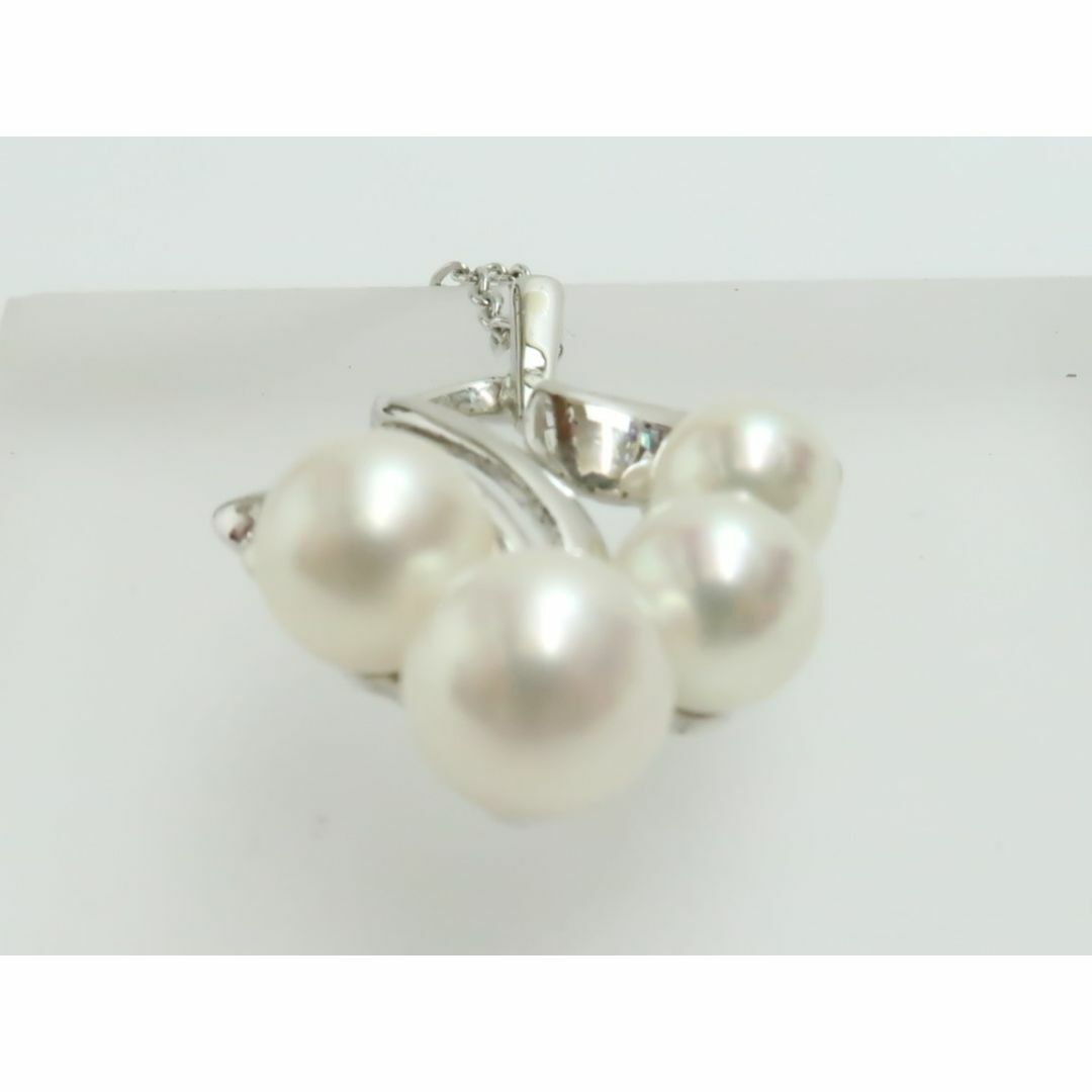 MIKIMOTO(ミキモト)のミキモト　4-5.5mm　4Pパール　Silver　ネックレス　18682205 レディースのアクセサリー(ネックレス)の商品写真